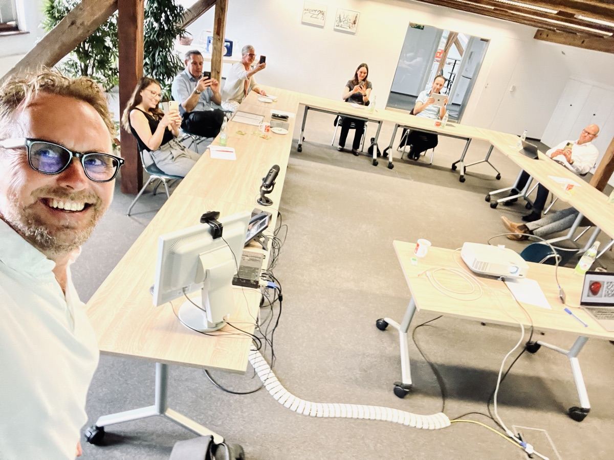 Michael Leibrecht im Workshop